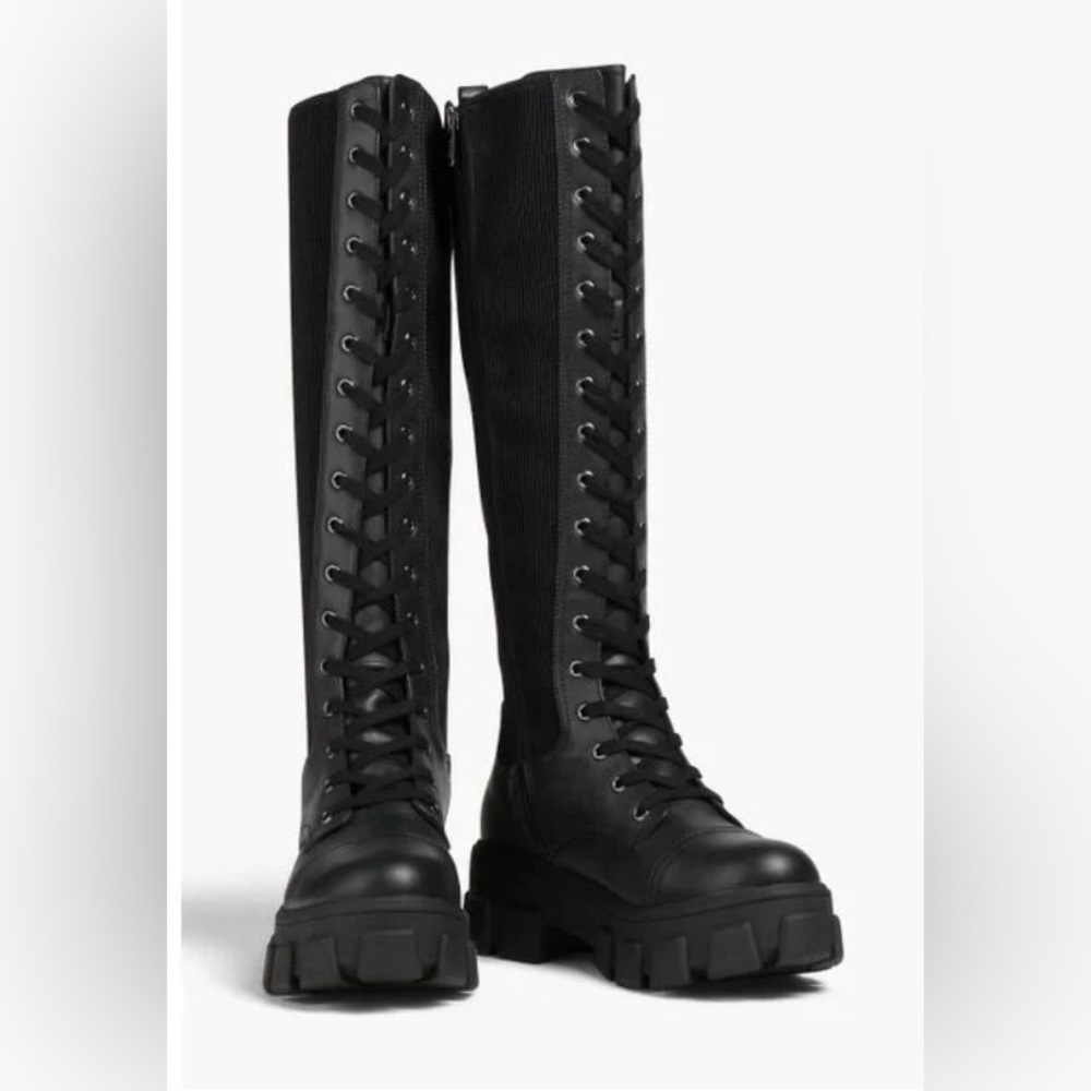 Circus by Sam Edelman
Black Dinah Faux Leather Combat Boots- NWOT